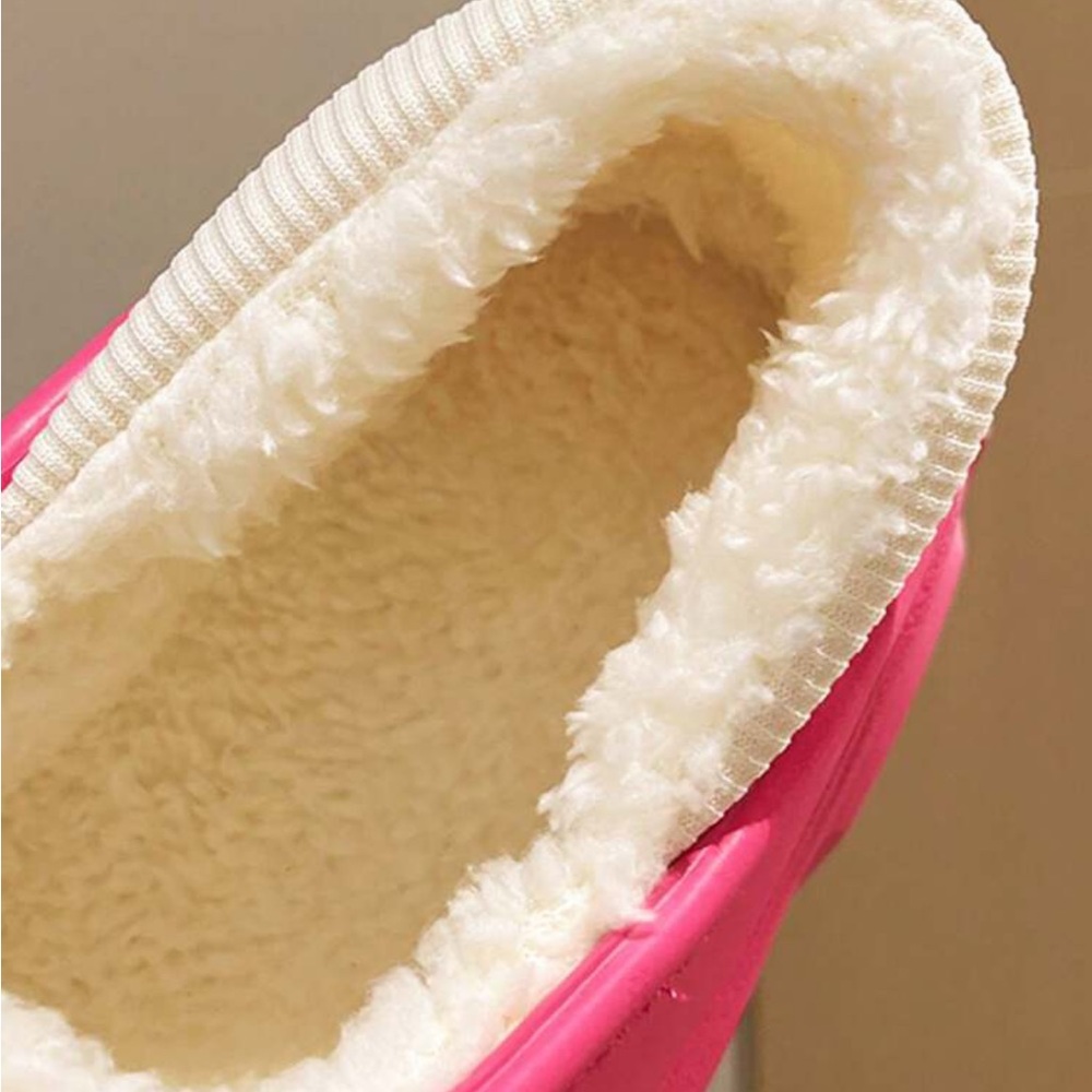 Pink Thick Sole Clogs - Picture 3 of 5
